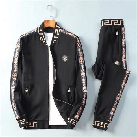 versace men's mini collection|Versace tracksuit men's sale.